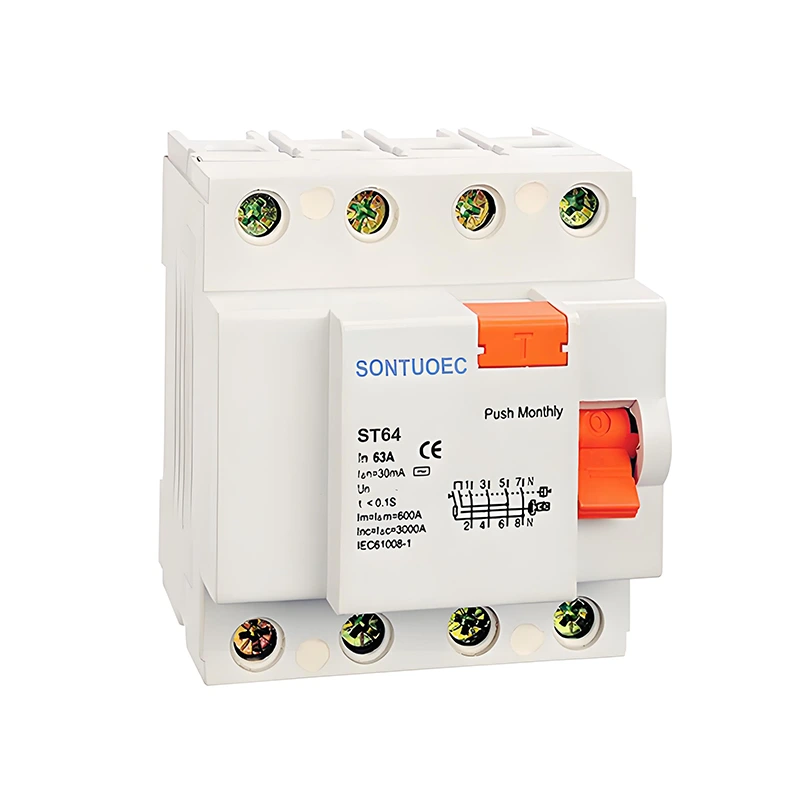 4p 63a /30mA Breaker de corrente residual