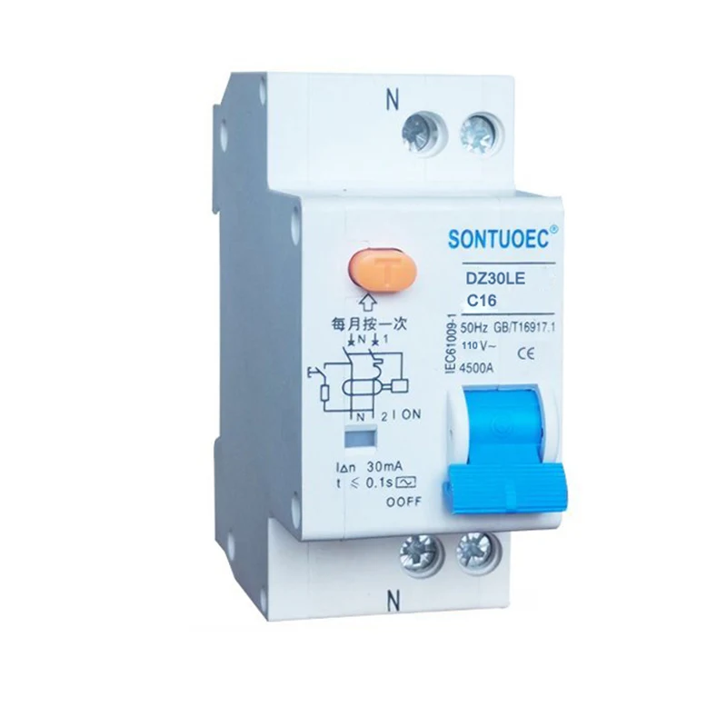 Tipo eletrônico RCBO