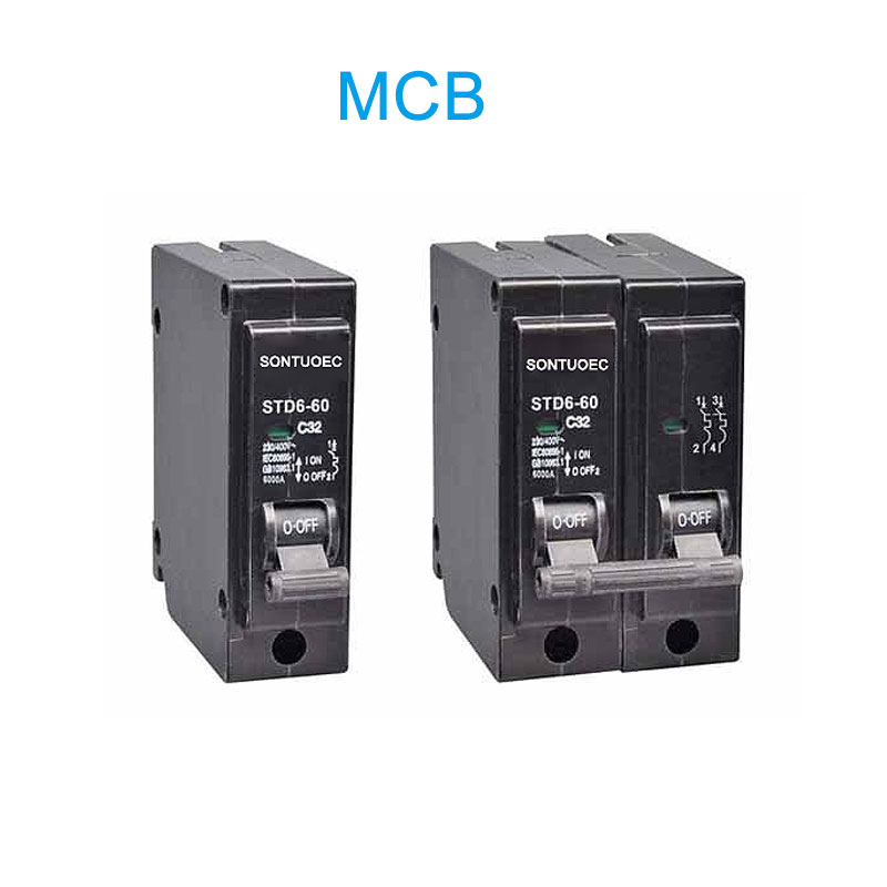 Hot venda BH Segurança Mini disjuntor MCB Preço 100A